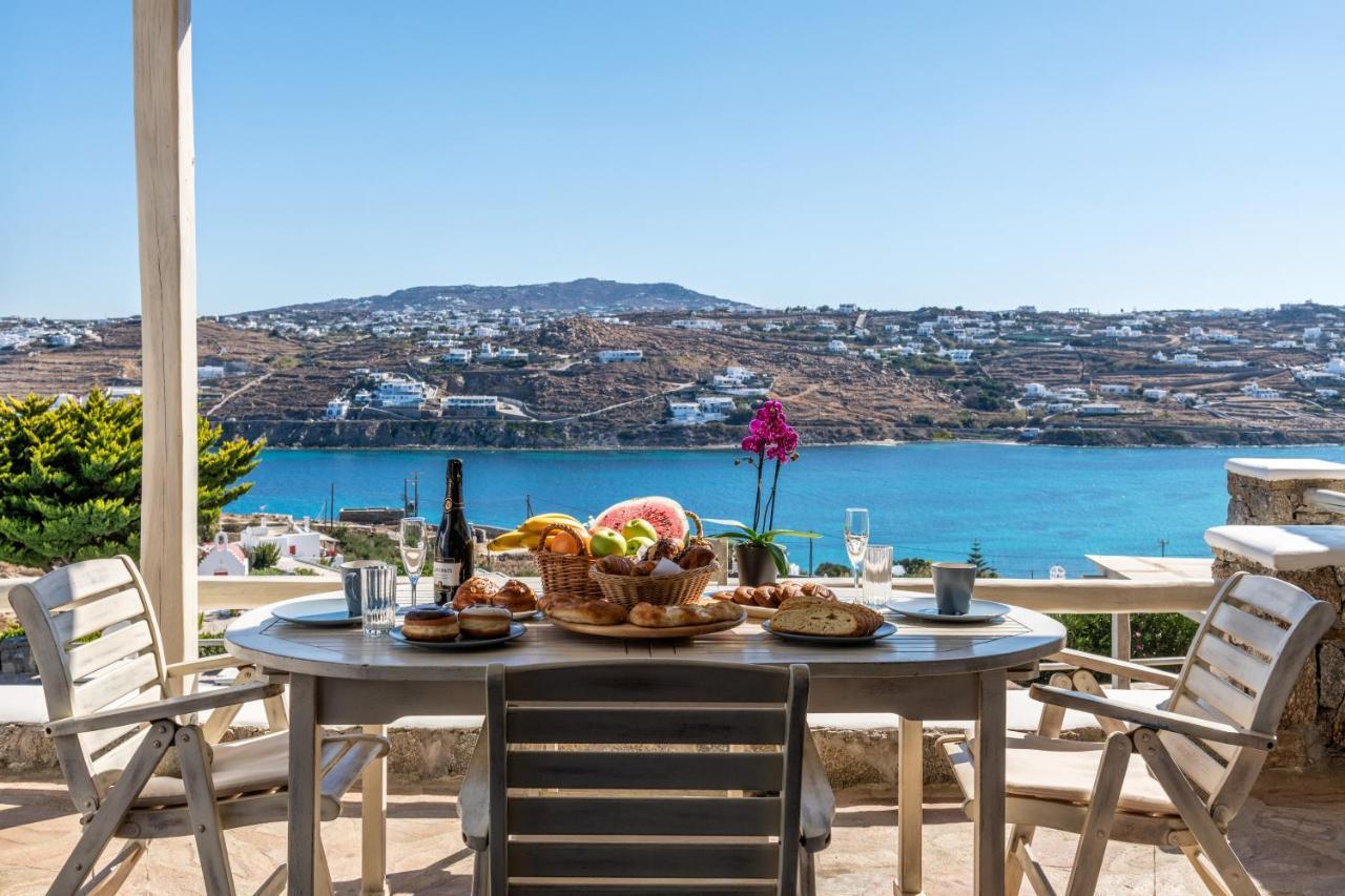 Yalos Mykonos Ornos Pouli private apartments w shared swimming pool Mykonos Town Exterior foto