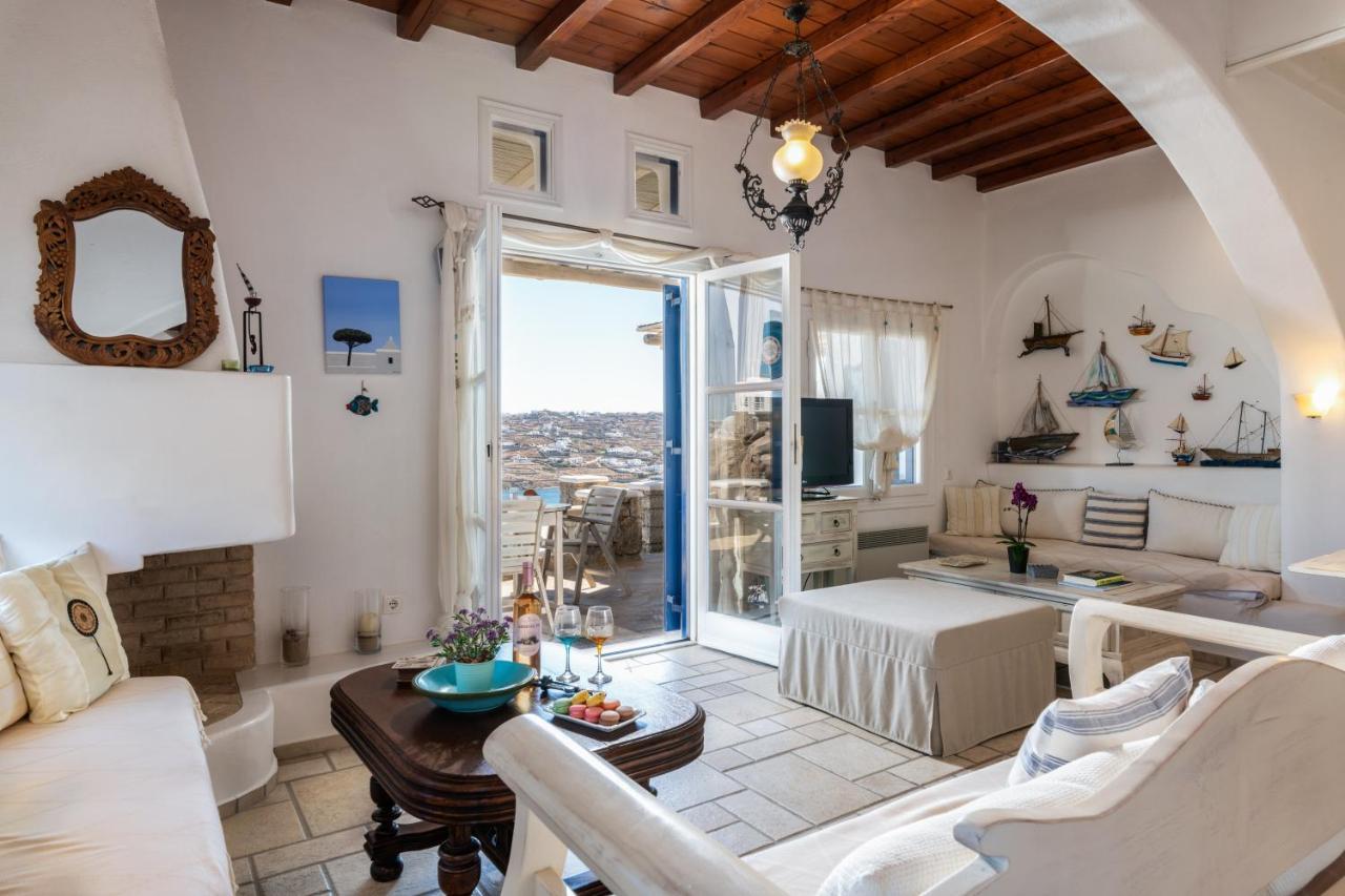 Yalos Mykonos Ornos Pouli private apartments w shared swimming pool Mykonos Town Exterior foto
