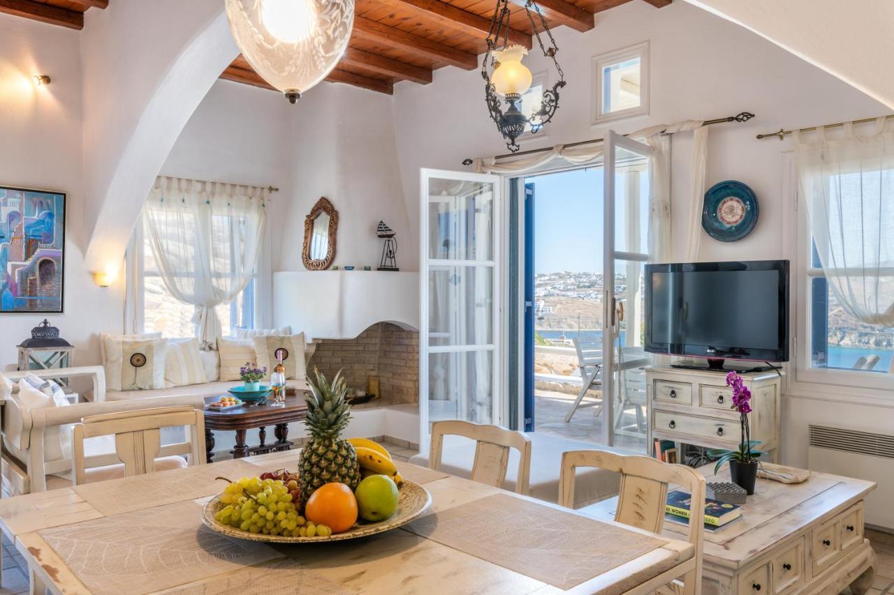 Yalos Mykonos Ornos Pouli private apartments w shared swimming pool Mykonos Town Exterior foto