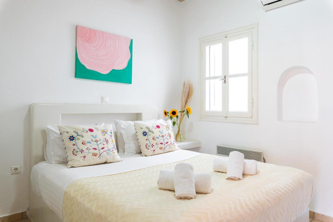 Yalos Mykonos Ornos Pouli private apartments w shared swimming pool Mykonos Town Exterior foto