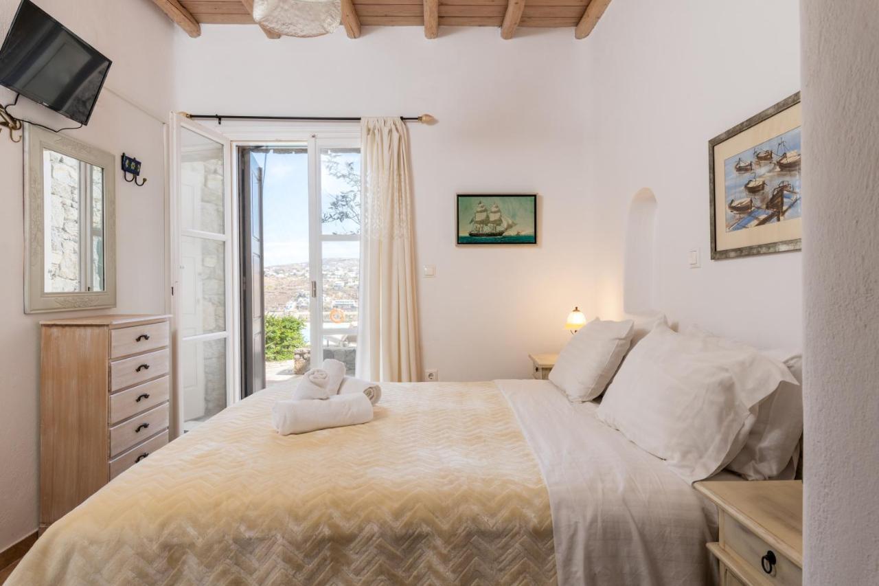Yalos Mykonos Ornos Pouli private apartments w shared swimming pool Mykonos Town Exterior foto